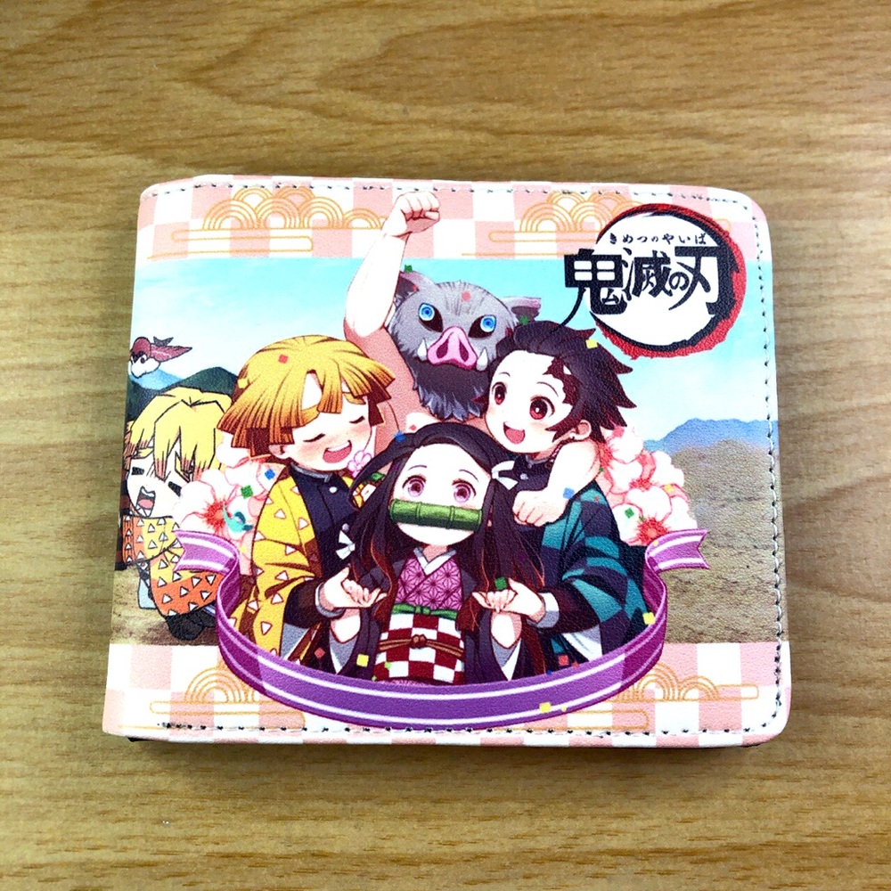 Demon Slayer Anime Chibi Characters Wallet